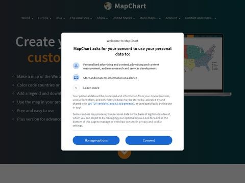 Mapchart.net