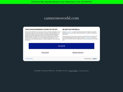 Cameronsworld.com