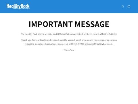 Healthyback.com