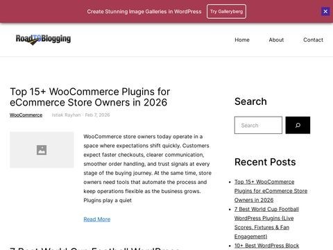 Roadtoblogging.com