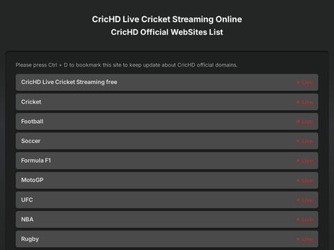 Crichd.com