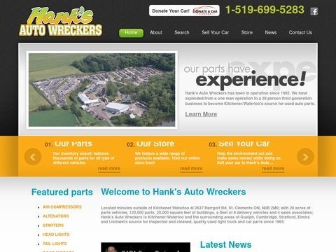 Hanksautowreckers.com