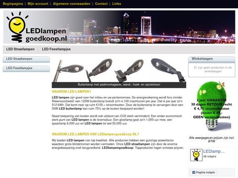 Ledlampengoedkoop.nl