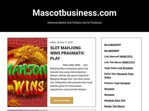 Mascotbusiness.com