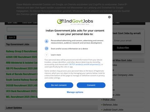 Indgovtjobs.in