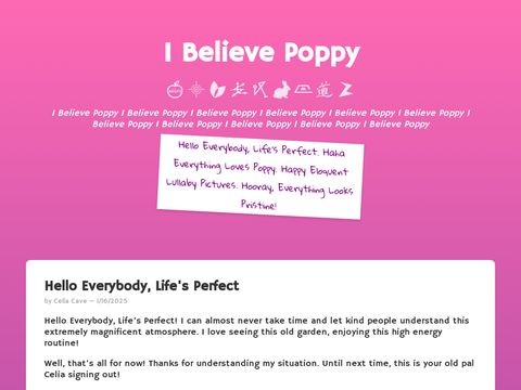 Ibelievepoppy.com