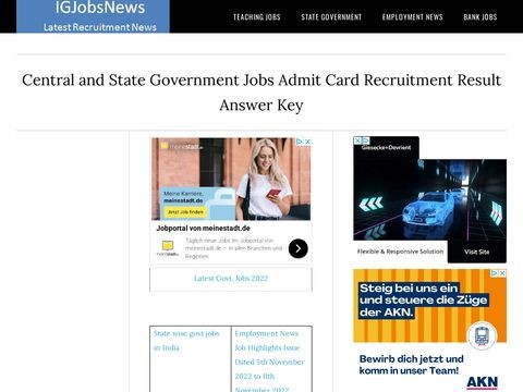 Igjobsnews.com