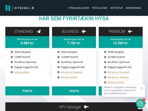 Hysingar.is