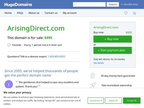 Arisingdirect.com