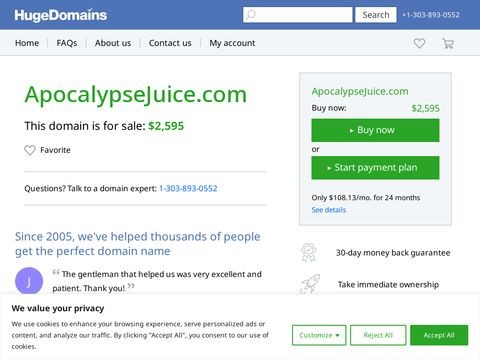 Apocalypsejuice.com