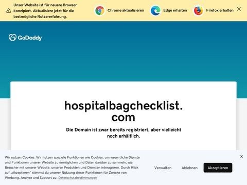 Hospitalbagchecklist.com