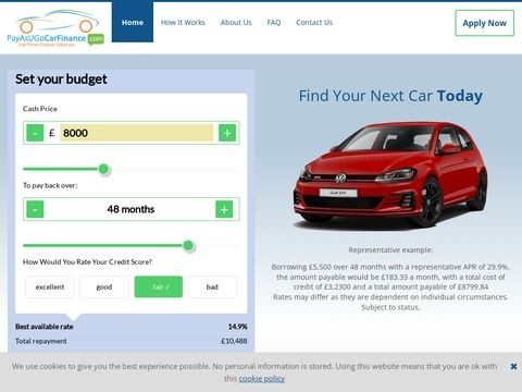 Payasugocarfinance.com