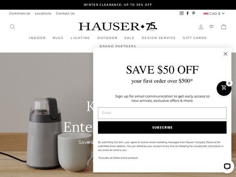 Hauserstores.com