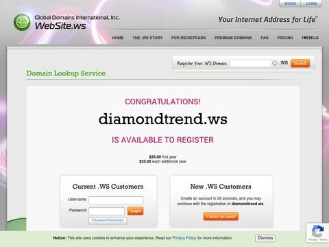 Diamondtrend.ws