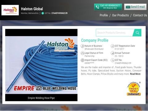 Halstondistributors.co.in