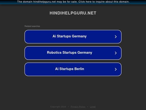 Hindihelpguru.net