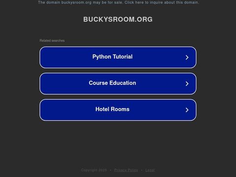 Buckysroom.org