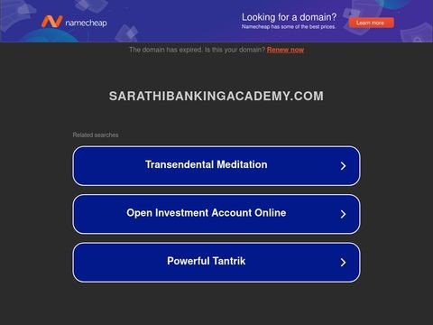 Sarathibankingacademy.com