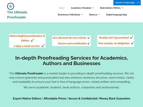 Ultimateproofreader.co.uk