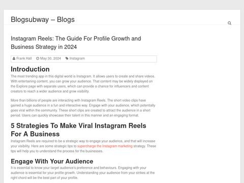 Blogsubway.com
