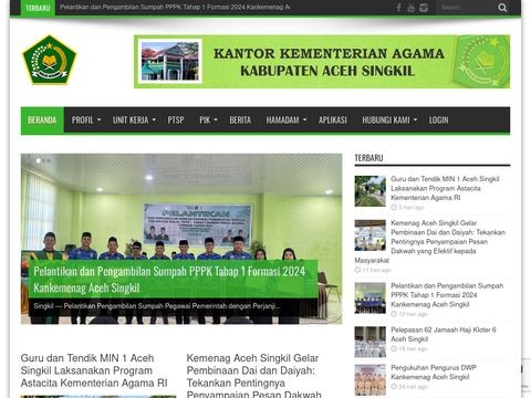 Kemenagacehsingkil.com