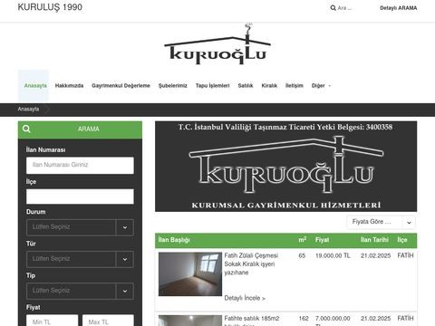 Kuruoglugayrimenkul.com