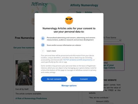 Affinitynumerology.com