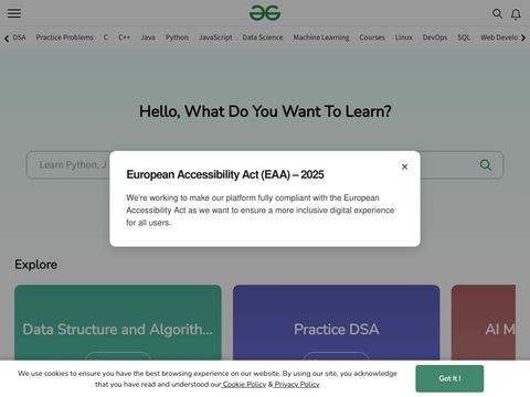 Geeksforgeeks.org