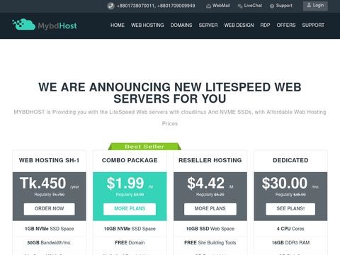 Mybdhost.com