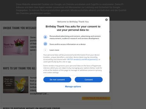 Birthdaythankyou.com