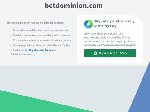 Betdominion.com