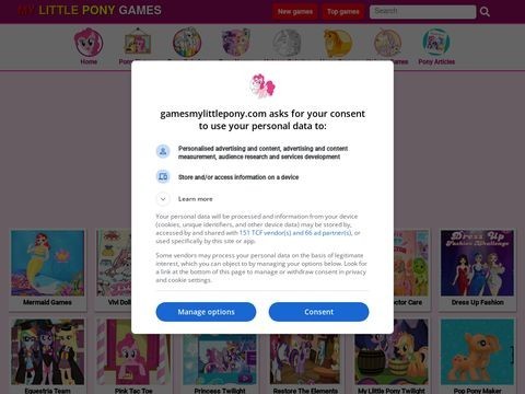 Gamesmylittlepony.com